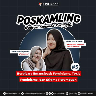 episode 05. Berbicara Feminisme, Toxic Feminisme, Stigma Perempuan ft. Aulia Izza Azmi Women's March Malang artwork