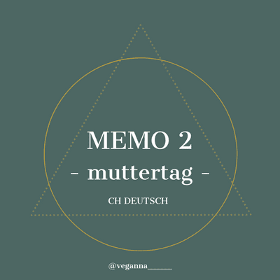 episode MEMO 2 - muttertag - CH DEUTSCH artwork