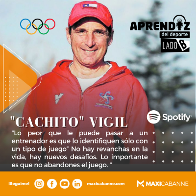 episode # 36 CACHITO VIGIL (2da parte)- HOCKEY "No hay revanchas en la vida, hay nuevos desafíos" artwork