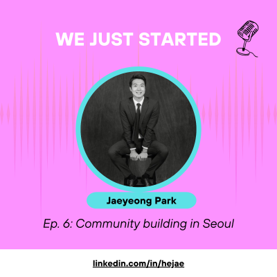 episode Community building in Seoul with Jay Park artwork
