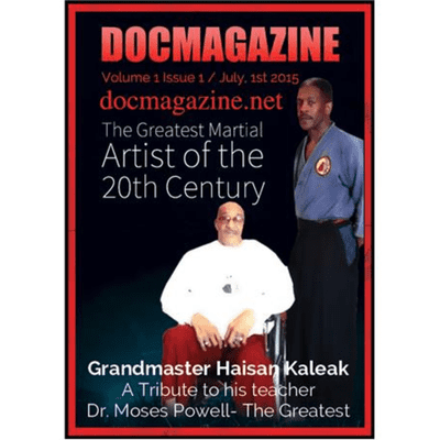 episode Docmagazine A Tribute to Dr. Moses Powell The Greatest Martial Scientist of the 20th century artwork