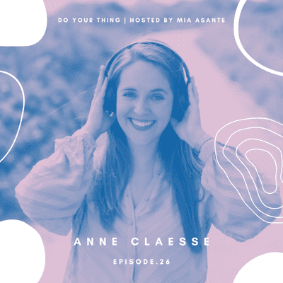 episode 26. Anne Claesse - Talking all things podcasts. artwork