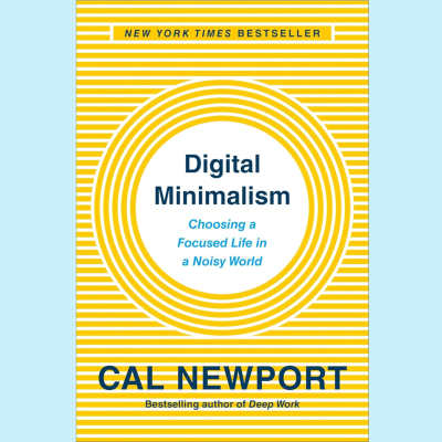 episode Digital Minimalism by Cal Newport artwork