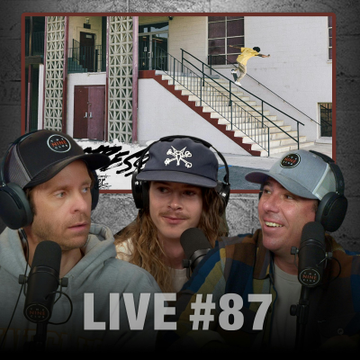 episode Live #87 - Disorder's "Distress" Full Length Video, Diego Todd For Stussy artwork