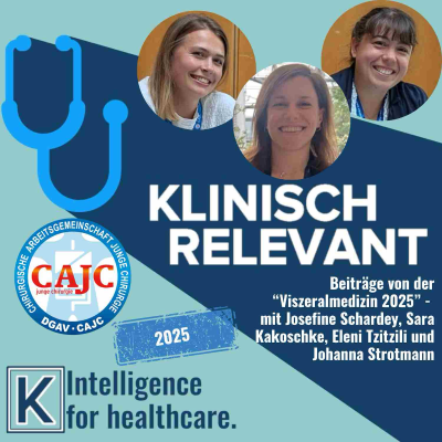 episode Beiträge von der "Viszeralmedizin 2025" in Leipzig - mit Josefine Schardey, Sara Kokoschke und Eleni Tzitzili artwork