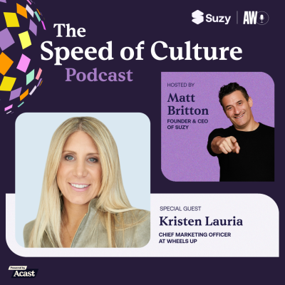 episode Taking flight: How CMO Kristen Lauria is transforming private aviation at Wheels Up artwork