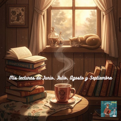 episode Mis lecturas del tercer trimestre ( todo lo que leí en Junio, Julio, Agosto y Septiembre) artwork