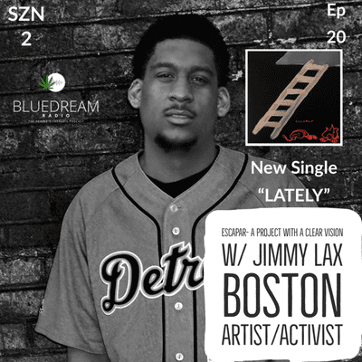 episode Escapar- A project with A Clear Vision w/ Jimmy Lax Artist/Activist artwork