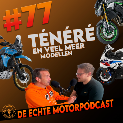 episode #77: Offroad in Marokko, Naked bikes vergeleken, Nieuwe BMW’s en Raar nieuws artwork