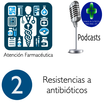 episode Atención Farmacéutica 2 - Resistencias a antibióticos artwork