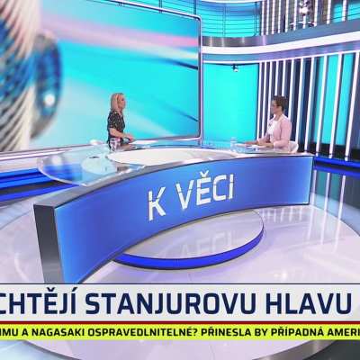 episode Richterová se pustila do Stanjury: Byl by blokátorem spolupráce Pirátů s koalicí Spolu artwork