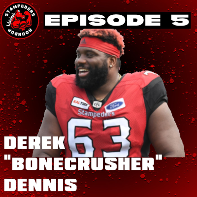 episode Episode 5 - Derek Dennis Analyses the 2025 Calgary Stampeders artwork