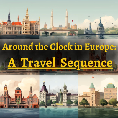 Around the Clock in Europe : A Travel Sequence
