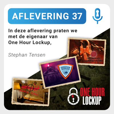 episode Aflevering 37: Stephan Tensen - One Hour Lockup artwork
