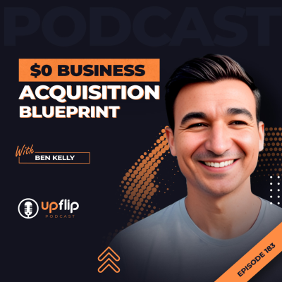 episode 183. How to Acquire Profitable Small Businesses With a $0 Down Payment artwork