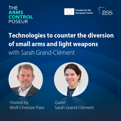 episode Technologies to counter the diversion of small arms and light weapons with Sarah Grand-Clément artwork