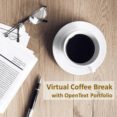 20 Minute Virtual Coffee Break