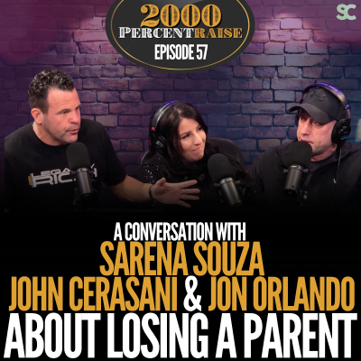 episode E57: A Conversation with Sarena Souza, Jon Orlando, and John Cerasani About Losing a Parent artwork