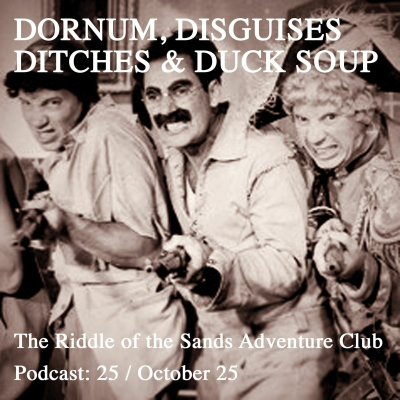 episode The Riddle of the Sands Adventure Club Podcast 25: Dornum, Disguises, Ditches & Duck Soup artwork