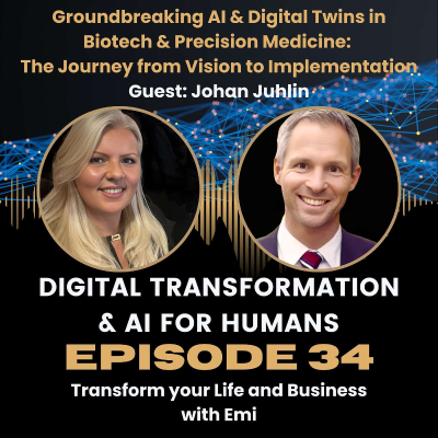 episode Groundbreaking AI & Digital Twins in Biotech & Precision Medicine: The Journey from Vision to Implementation artwork