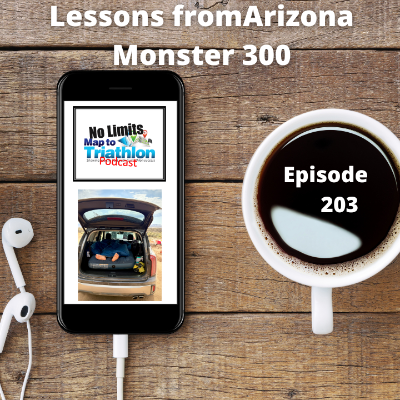 episode 203 - Lessons from Arizona Monster 300 mile ultrarun artwork