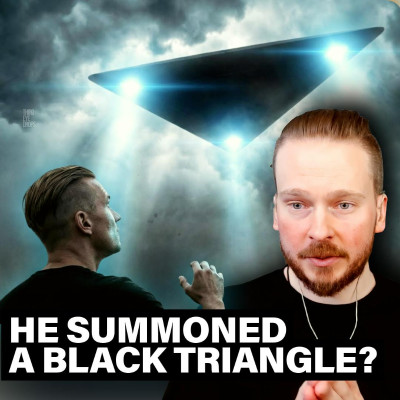 episode Psionic Asset Speaks: Consciousness, UFOs, Remote Viewing & the Esoteric | James Hodgkins artwork