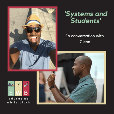 episode 'Systems and Students’, a conversation with Cleon. artwork