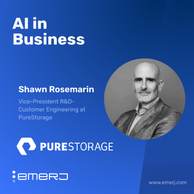episode Scaling AI with Storage Efficiency - with Shawn Rosemarin of Pure Storage artwork