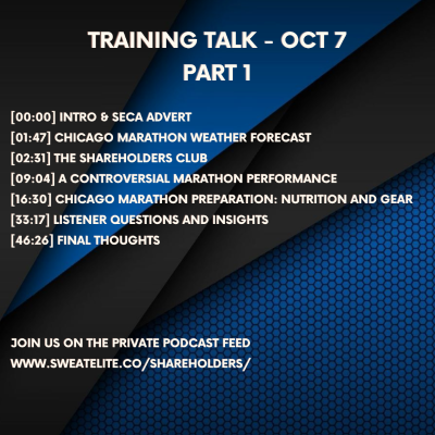 episode Chicago Marathon Race Week Is Here - Fueling, Shoes, Carbs, Weather artwork