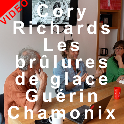 episode VIDEO Cory Richards Les brûlures de glace Editions Paulsen Guérin Chamonix livre littérature alpinisme artwork