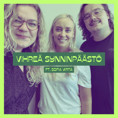 episode Jakso 11: Vihreä synninpäästö ft. Sofia Virta artwork