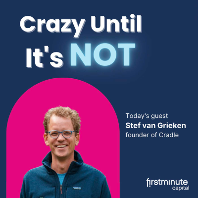 episode We can engineer biology | Stef van Grieken | founder of Cradle | firstminute capital artwork