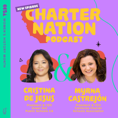 episode S3 Ep2: Women's History Month Special - Changemaker Myrna Castrejón; Female Leadership feat. Larchmont Charter's Amy Held; CalPac's Katelyn West is Skating to Success artwork
