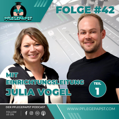 episode #42 Die Einrichtungsleitung im Fokus – Gast: Julia Vogel (Teil 1) artwork