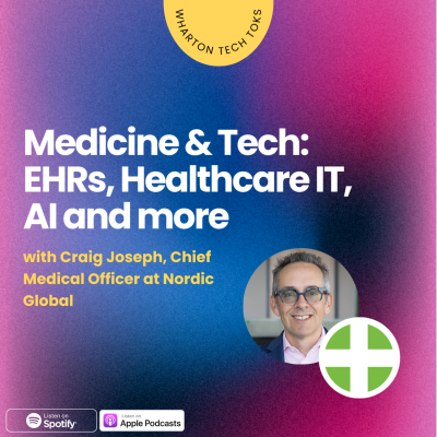 episode Medicine & Tech: EHRs, Healthcare IT, AI and more artwork