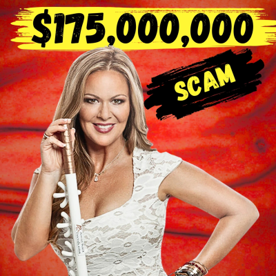 episode 53. The True Story of Ashley Black's $175 Million Fasciablaster Anti-Cellulite Scam artwork