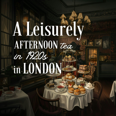 episode A Leisurely Afternoon Tea in 1920s London artwork