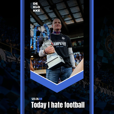 episode De Klokke S25-26 E19 "Today I hate football" artwork