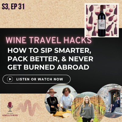 episode Wine Travel Hacks — How to Sip Smarter, Pack Better, and Never Get Burned Abroad artwork