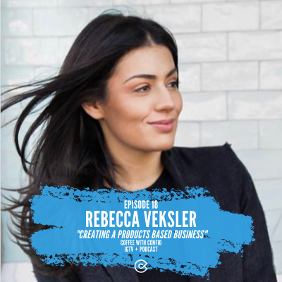 episode 18. Rebecca Veksler - "Creating a Products Based Business" artwork