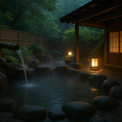 episode Japanese Hot Spring Spa Sound For Deep Relaxation artwork