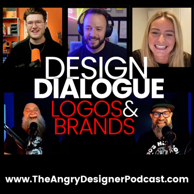 episode Graphic Design Dialogue - Unfiltered Discussions on Logos & Brands with James Barnard, Kristy Campbell, & Will Paterson artwork