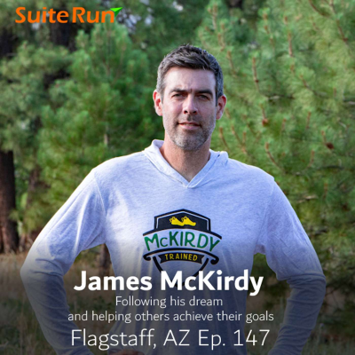 episode 147 | Flagstaff, AZ with James McKirdy: Running Sky High in the Pine Forest With the Founder of McKirdy Trained artwork