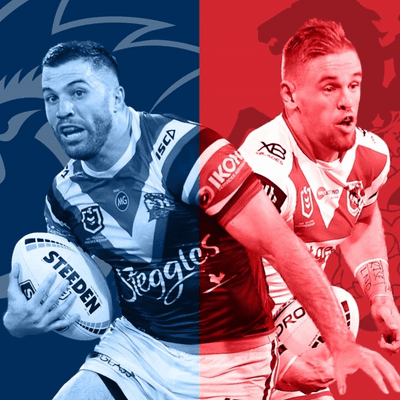 episode Double CC NRL Commentary: Roosters vs Dragons - 26:6:2020 artwork