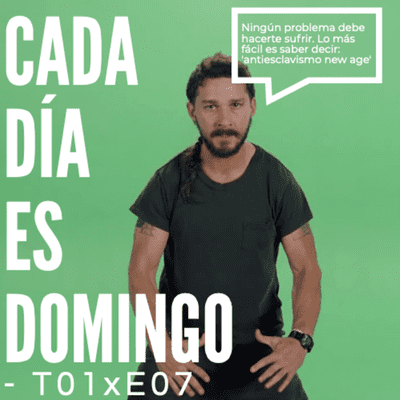 episode Cada día es domingo 1x07- La amenaza del antiesclavismo new age artwork