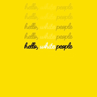 Hello, White People Audio Project