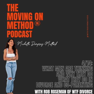 episode What Men are Thinking and Why They Do What They Do in Divorce and Co-Parenting; with guest Rob Roseman of WTF Divorce artwork