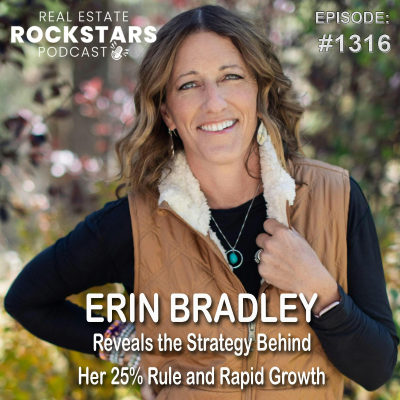 episode 1316: Erin Bradley Reveals the Strategy Behind Her 25% Rule and Rapid Growth artwork