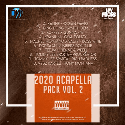 episode Reggae Dancehall Acapella 2020 Vol. 2 artwork