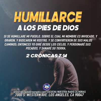 episode Humillarse/Edgar Calderon/Palabra Ungida artwork